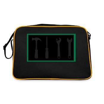Tool - Retro Bag - black/gold - Back