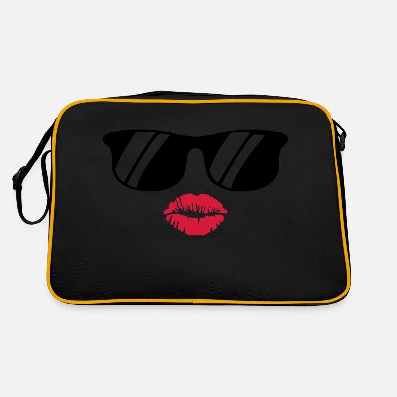 Embrasser le visage Sac Retro