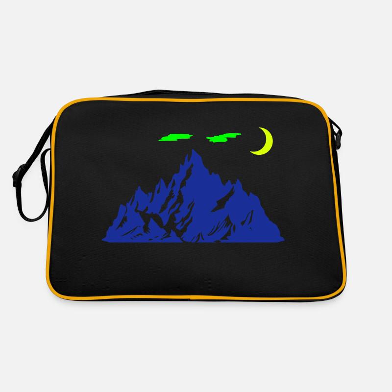 Mountain Crescent Retro Bag