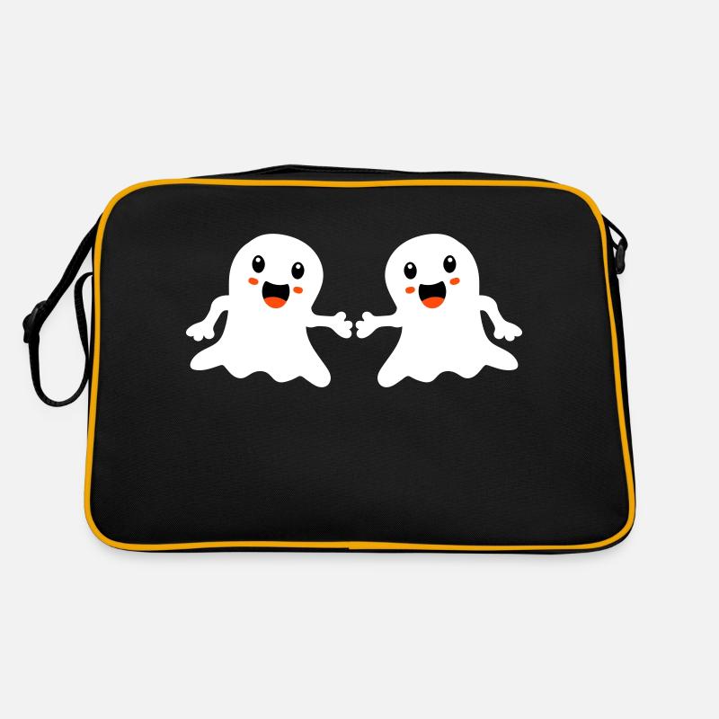ghosts friends Retro Tasche