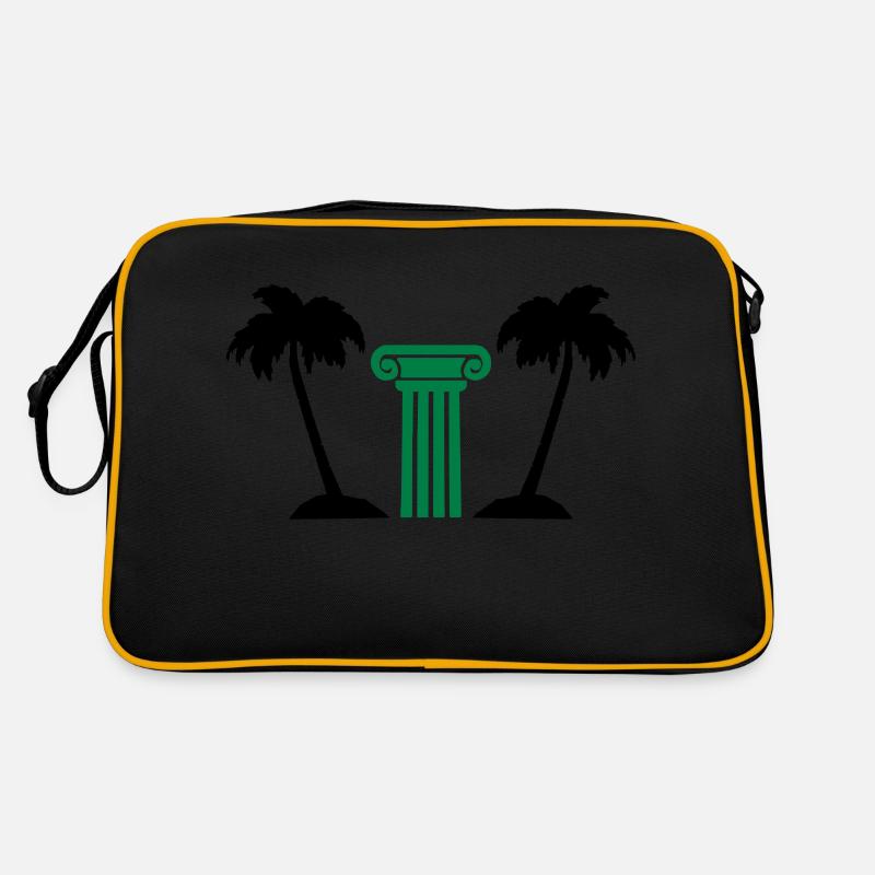 Palm Tree Column Retro Bag