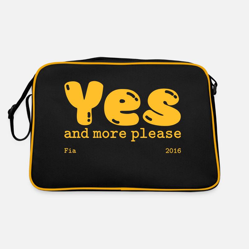 et plus s’il vous plaît Sac Retro