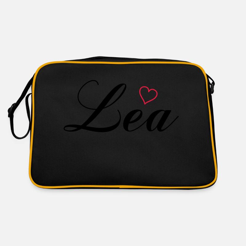 name lea Retro Tasche
