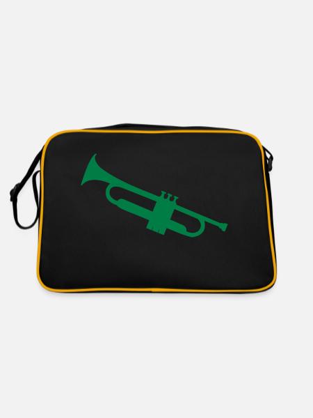 trompette - Sac Retro - noir/or