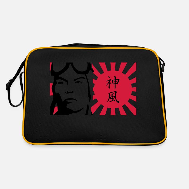 kamikaze- divine wind Retro Tasche