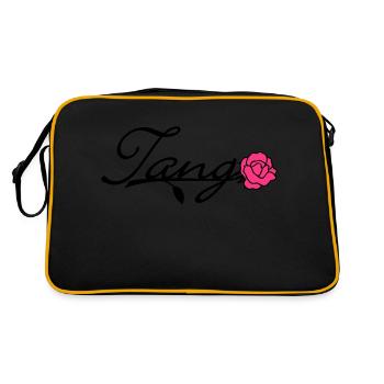 Tango avec Rose / Tango with Rose (2c) - Sac Retro - noir/or - Dos