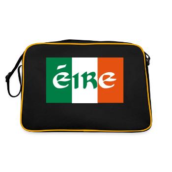 Irlande - Sac Retro - noir/or - Dos