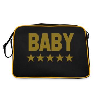 baby - Retro Bag - black/gold - Back