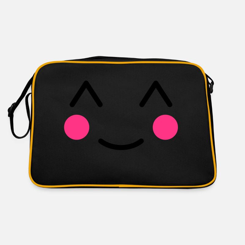 Blush Smiley Retro Bag