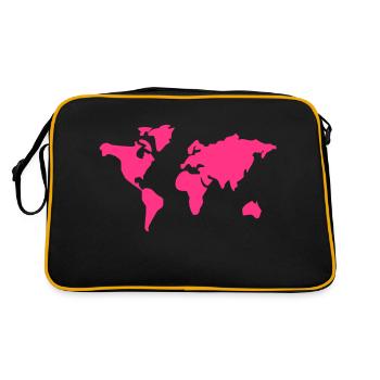 world of - Retro Bag - black/gold - Back
