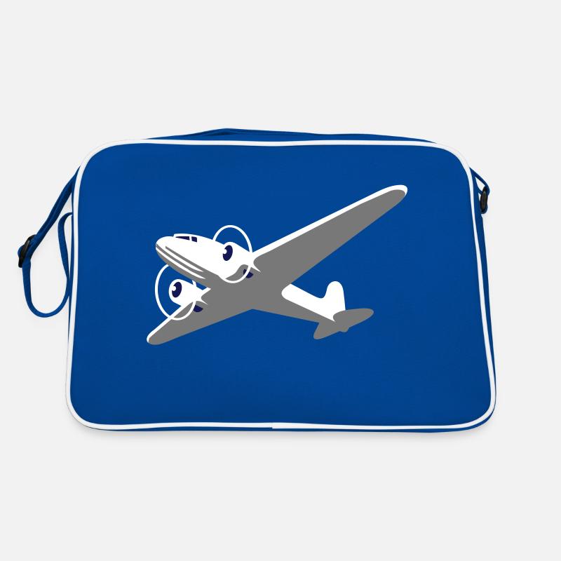 Propeller plane Retro Bag