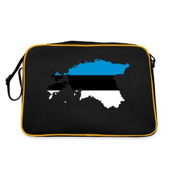 Estonia - Retro Bag - black/gold - Back