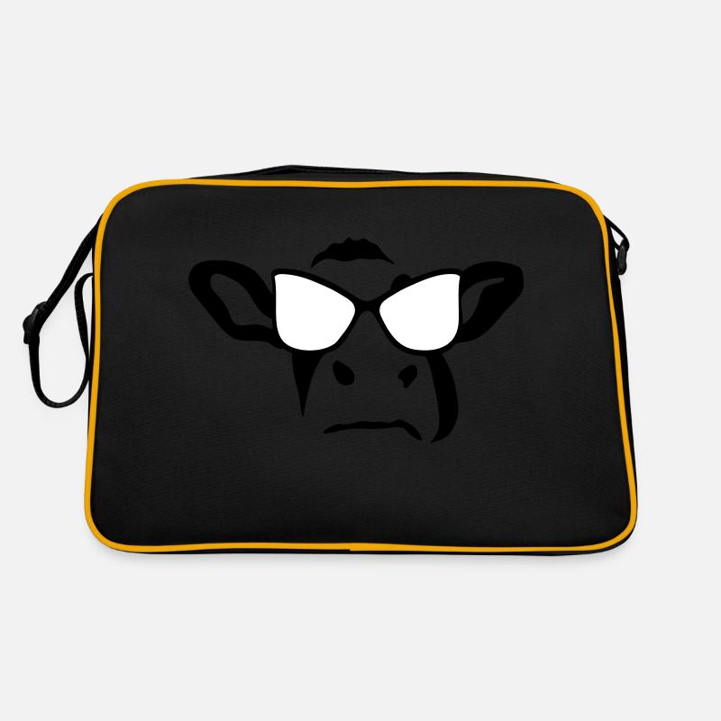 Kuh Kuh sunglass kuh Vaca mucca Retro Tasche
