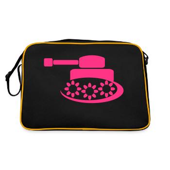 Rose Panzer - Sac Retro - noir/or - Dos