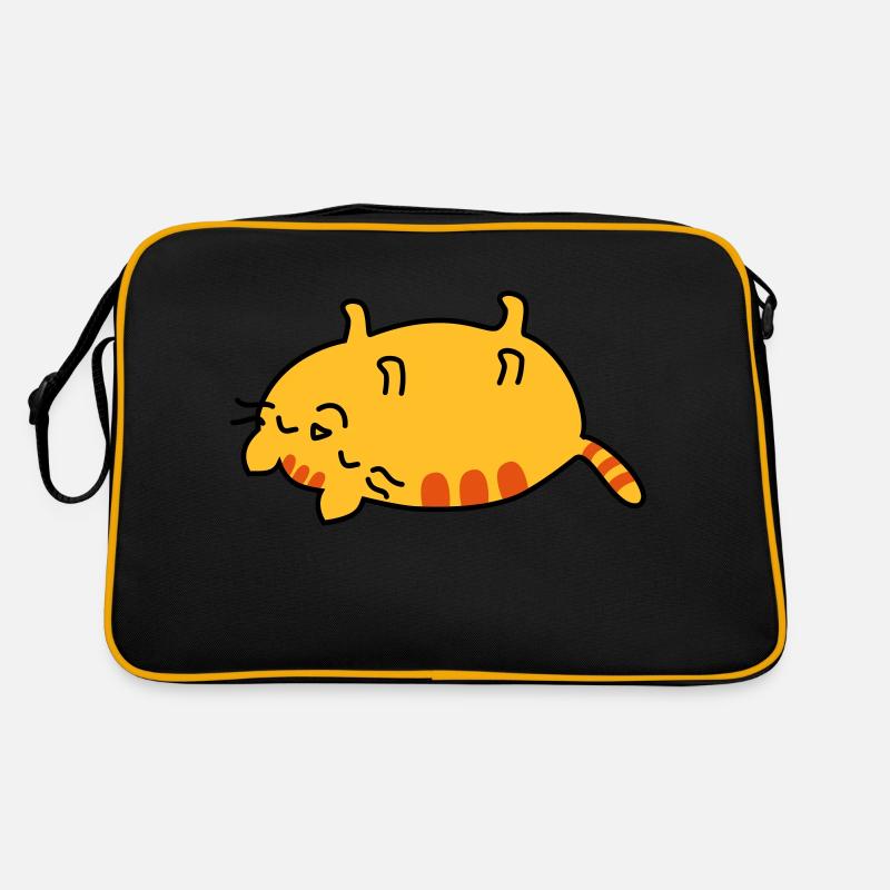 lazy cat Retro Bag