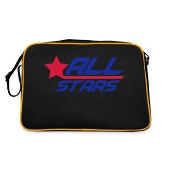 Cool Allstars Logo Design - Retro Bag - black/gold - Back