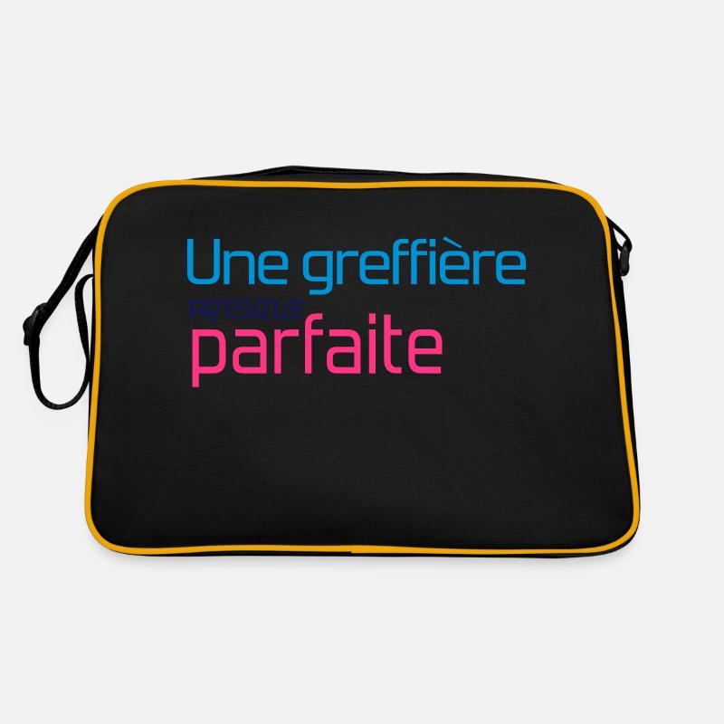 Greffier / Greffière / Loi / Tribunal / Justice Sac Retro