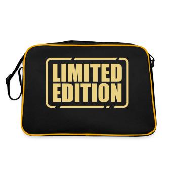 Limited Edition particularly unique unique jewel - Retro Bag - black/gold - Back