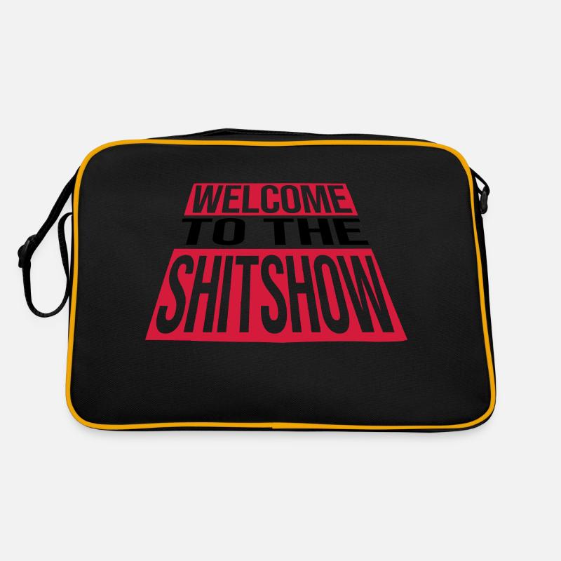 Welcome Shitshow Crazy Retro Tasche
