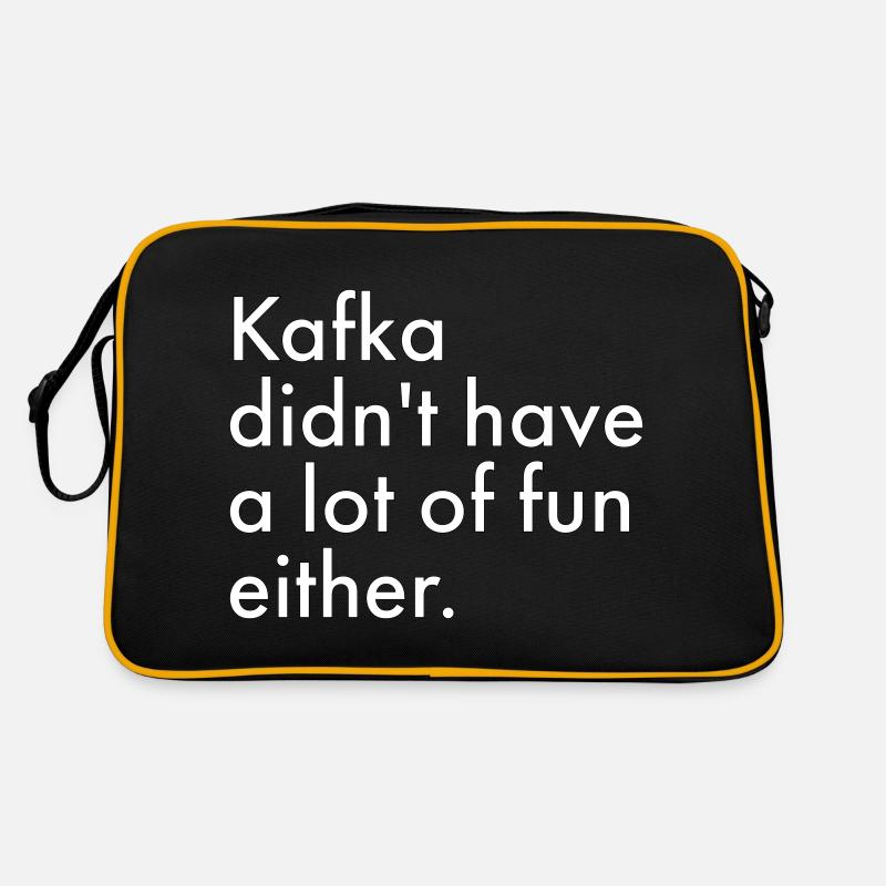 Kafka ne s’est pas beaucoup amusé non plus Sac Retro
