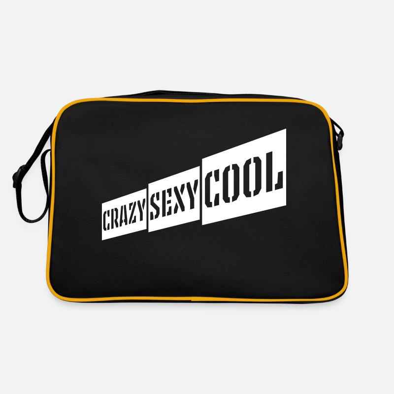 crazy sexy cool Design Retro Tasche