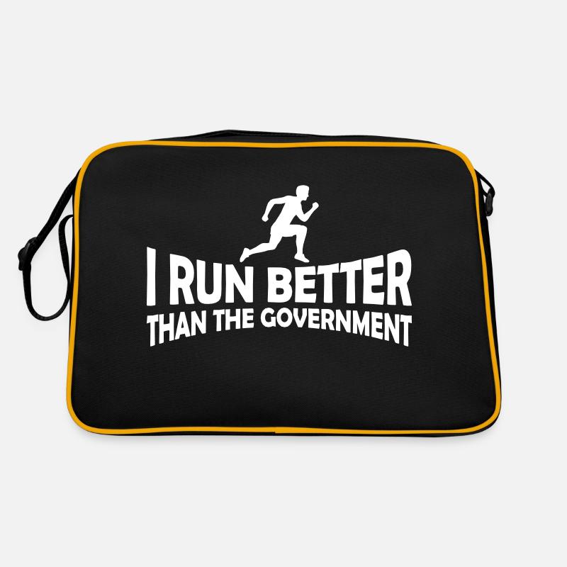 run better than government Retro Bag