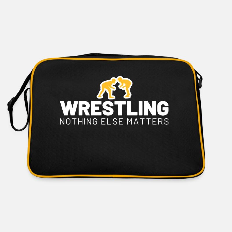 WRESTLING nothing else matters Retro Bag