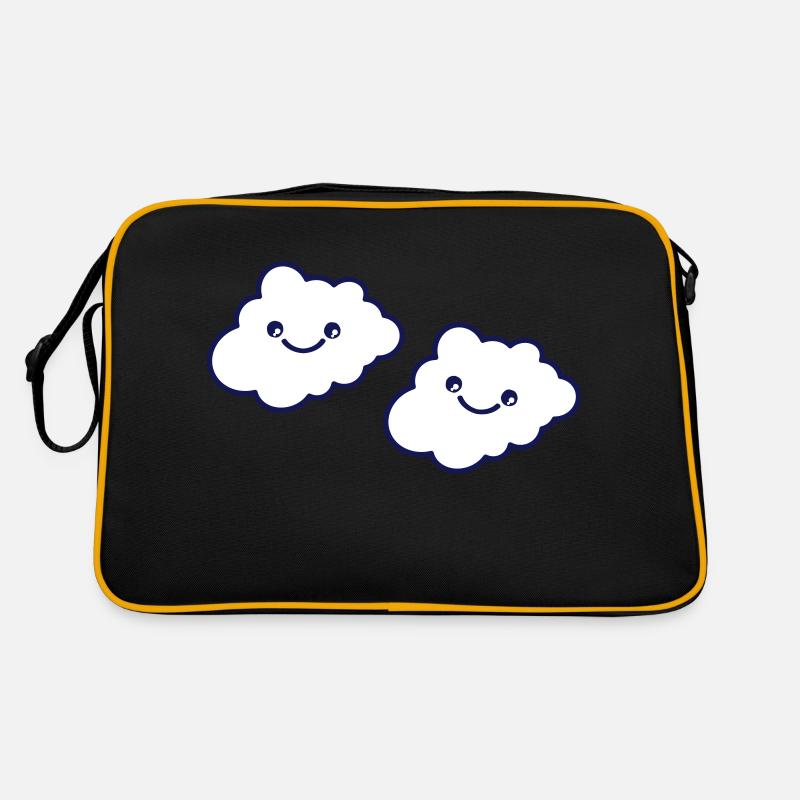 Cloud Smile Retro Bag