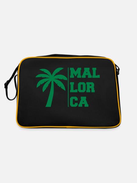 Majorca - Retro Bag - black/gold - Back
