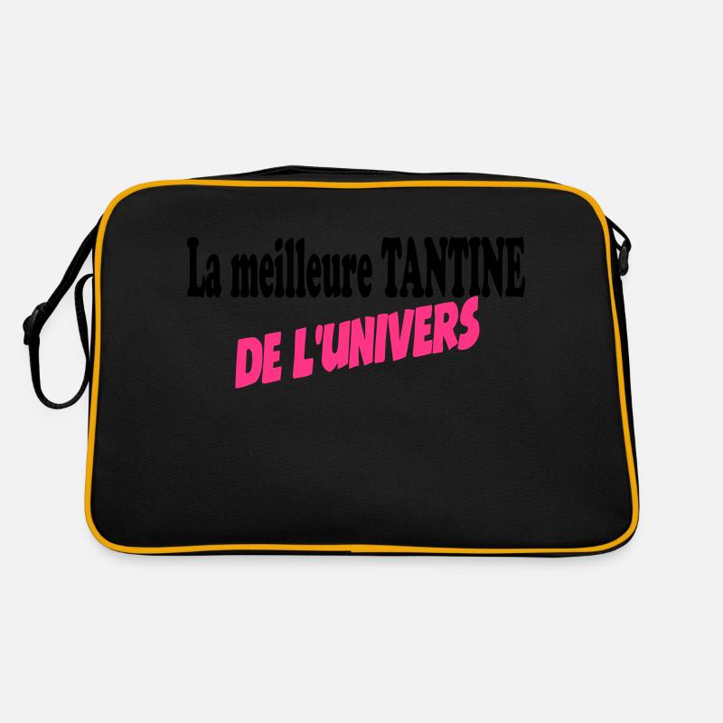La meilleure TANTINE de l'univers Sac Retro