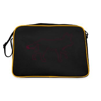Renard 1 - Sac Retro - noir/or - Dos