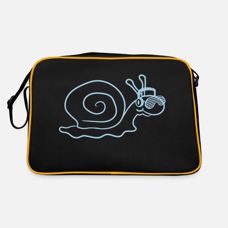 Cool DJ Escargot Mignon Shell Sac Retro