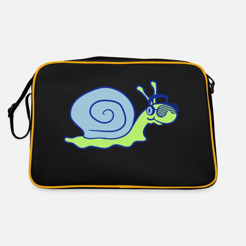 Cool DJ Escargot Mignon Shell Sac Retro