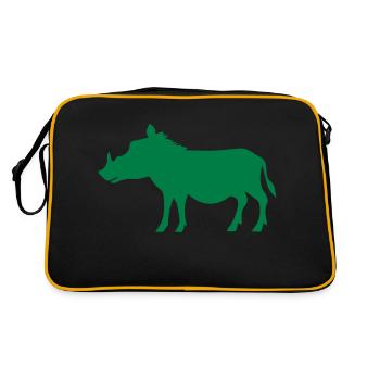 Sanglier - Sac Retro - noir/or - Dos