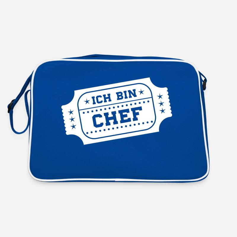 ich bin chef Retro Tasche