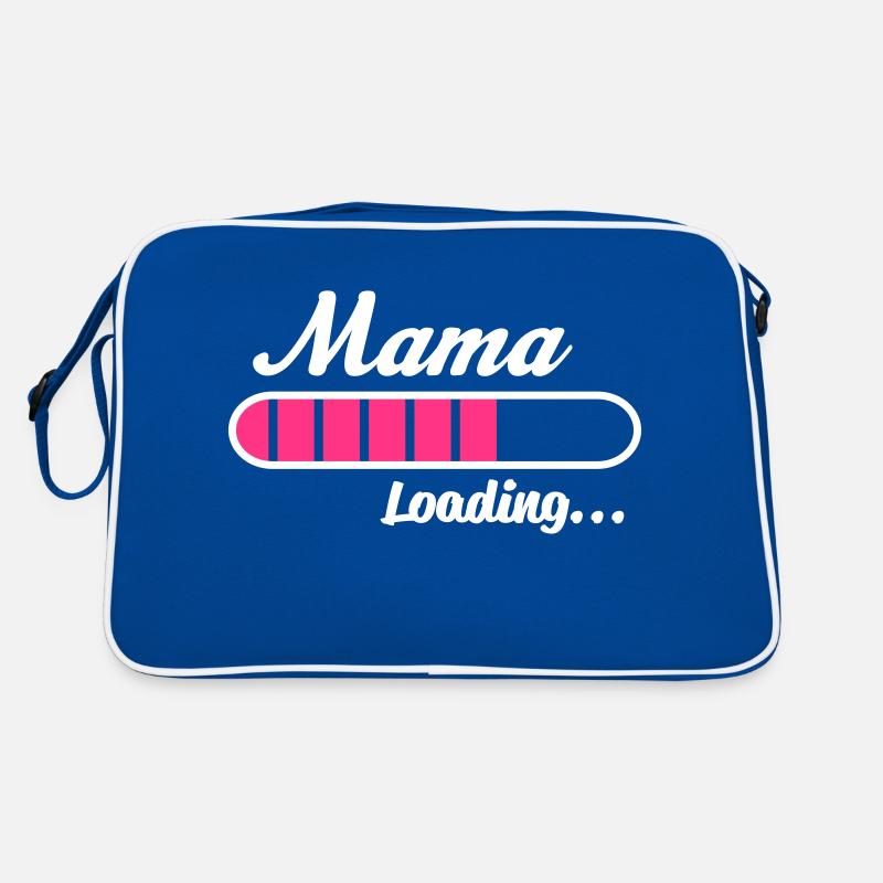 Mama Loading... Retro Tasche