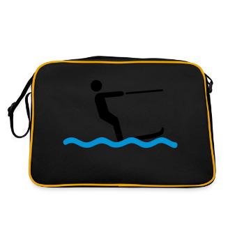 2541614 15707206 Waterskiing - Retro Bag - black/gold - Back