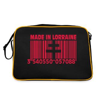 Made in Lorraine II - Sac Retro - noir/or - Dos