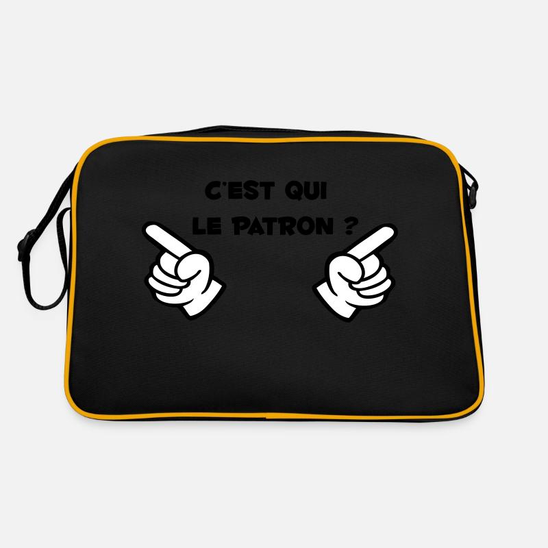 c est_qui_le_parton Retro Bag