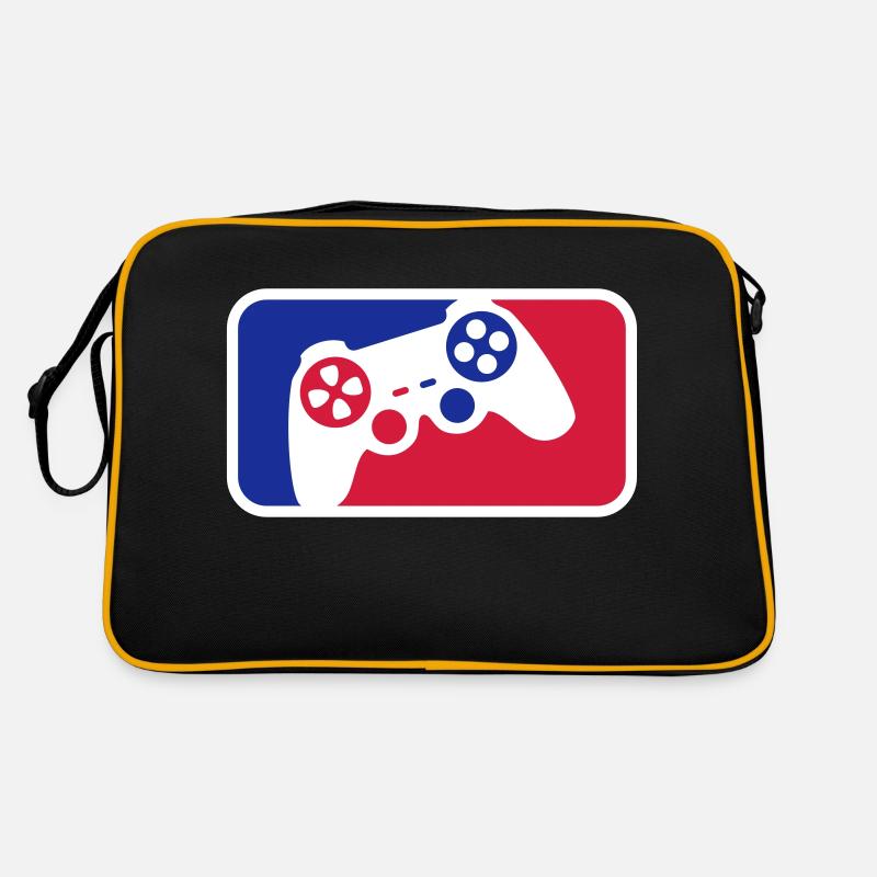 Controller Sport - Retro Tasche - Schwarz/Gold