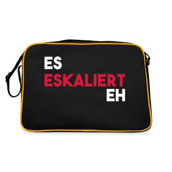 ES ESCALENTS EH gift - Retro Bag - black/gold - Back
