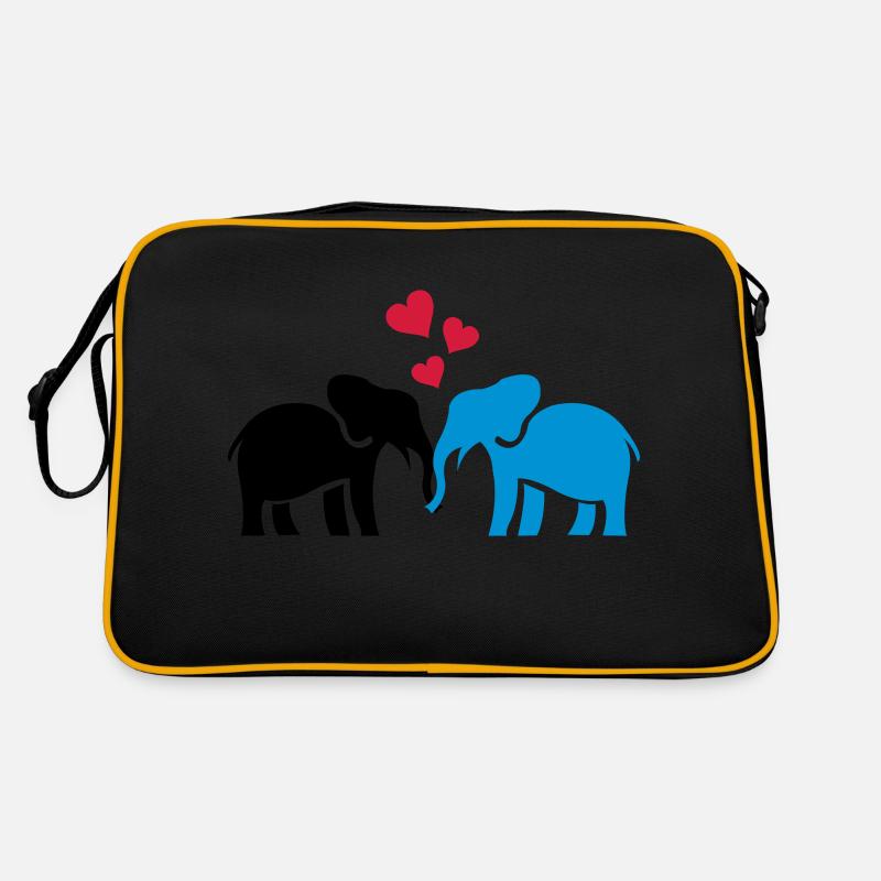 elefanten_liebe Sac Retro