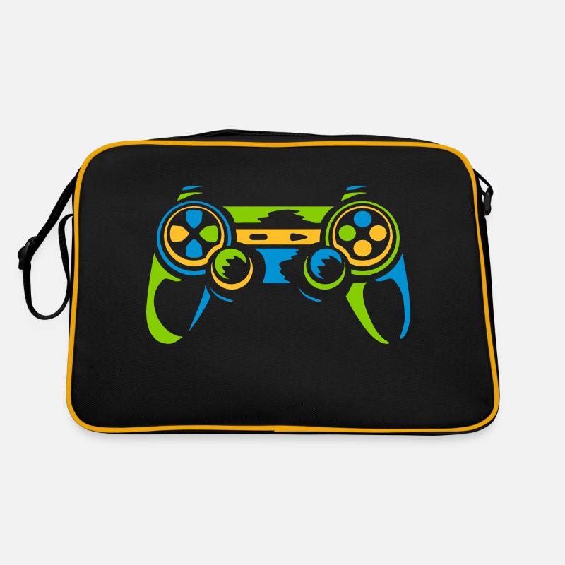 Bunter Controller Retro Konsole Retro Tasche