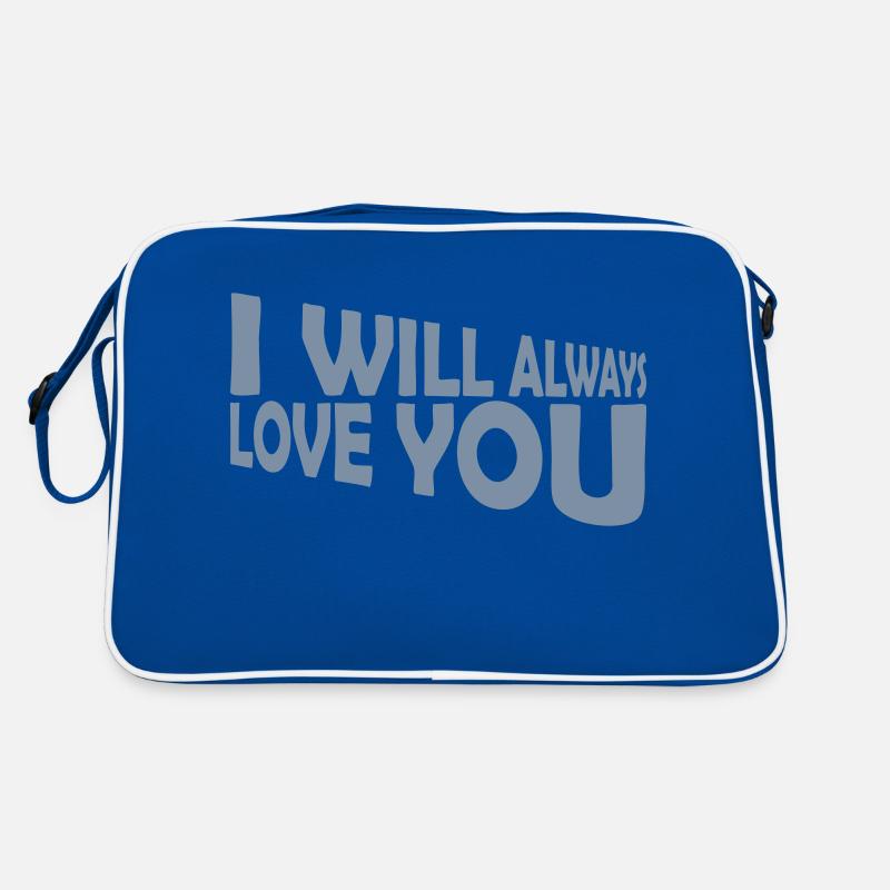 I will always love Retro Tasche