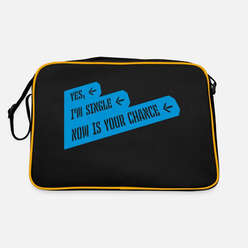 single now your chance Retro Tasche
