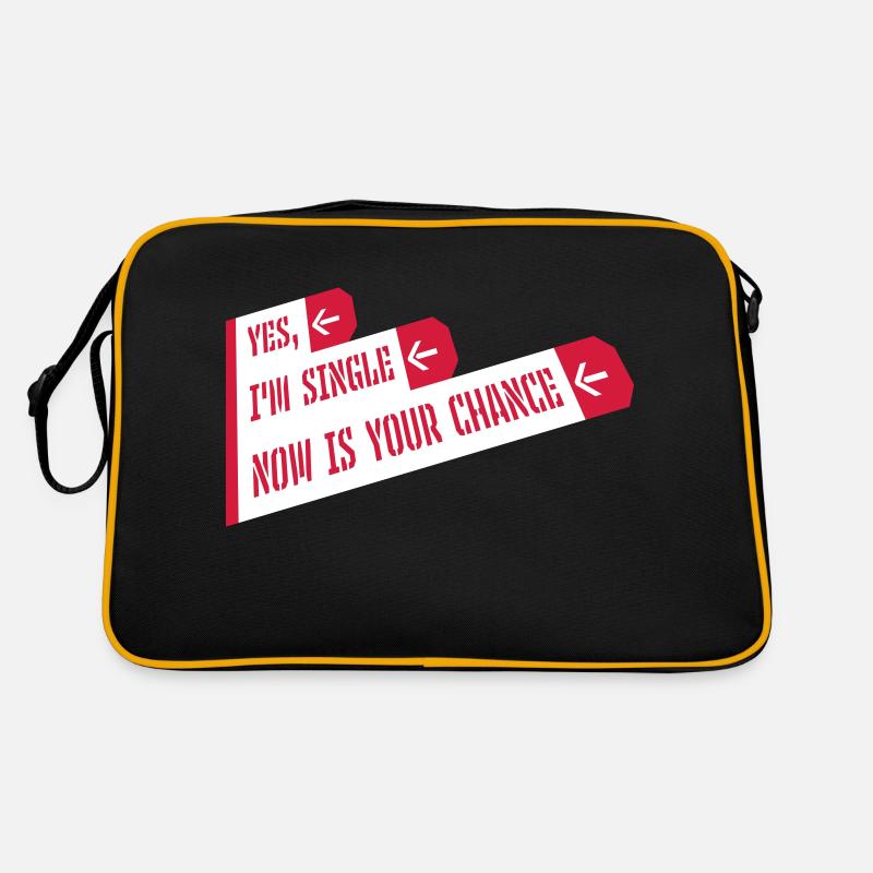 single now your chance Retro Tasche