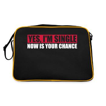 célibataire maintenant votre chance - Sac Retro - noir/or - Dos