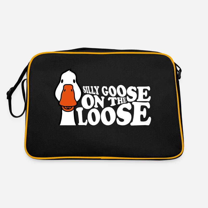 goose on the loose Retro Tasche