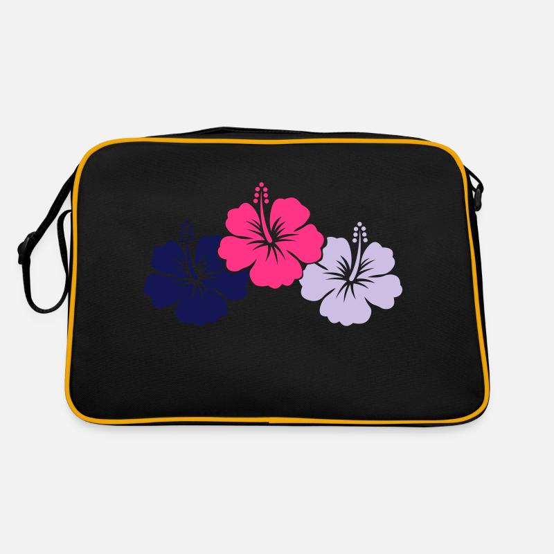 Fleur d’hibiscus Sac Retro