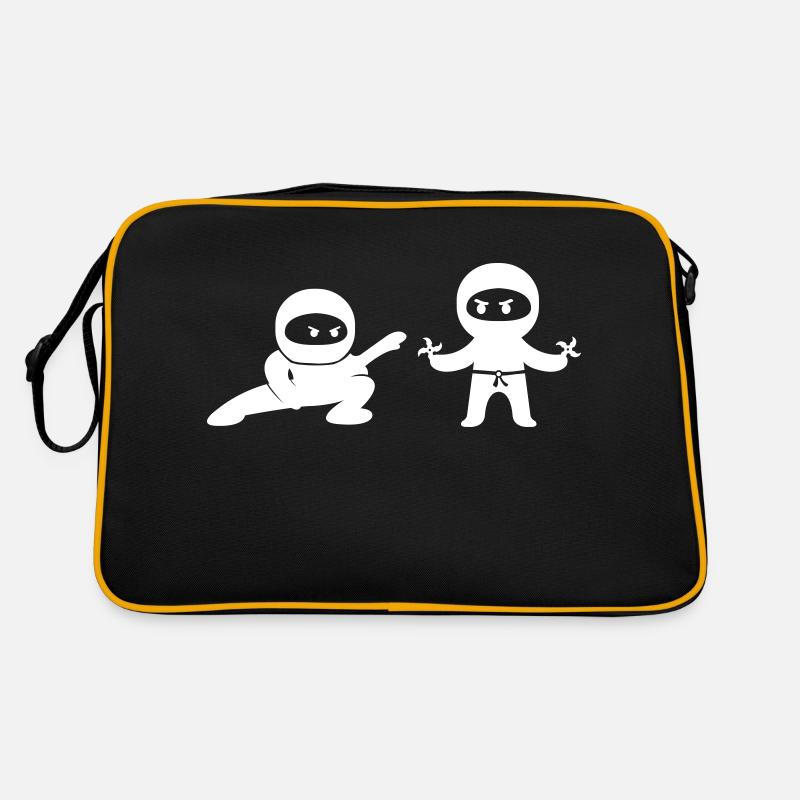 Bande dessinée Ninjas Sac Retro